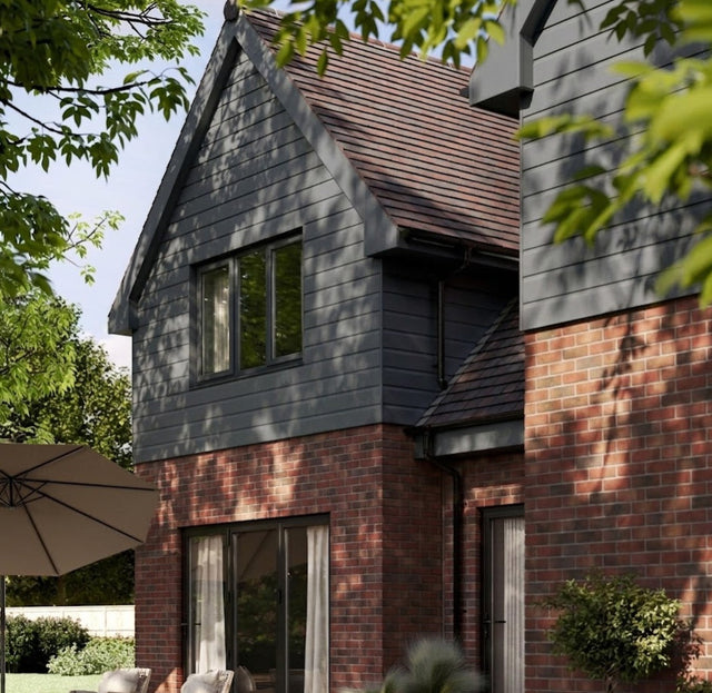 Anthracite UPVC Shiplap Cladding