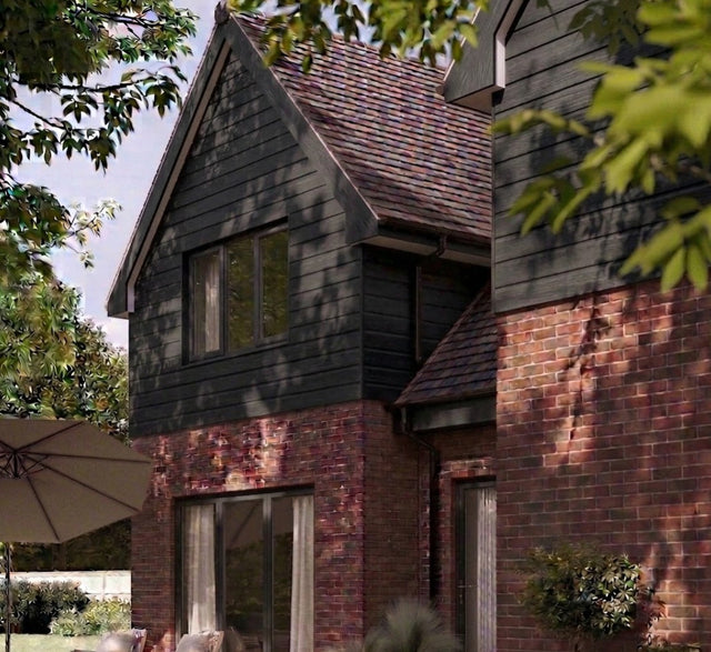 Black Ash UPVC Shiplap Cladding