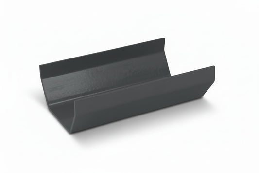 Anthracite Grey Square Guttering | FloPlast 114mm | 1-3 Day Delivery ...