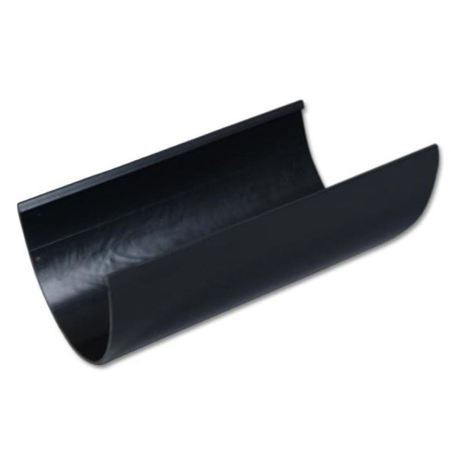Black Floplast Deepflow Guttering