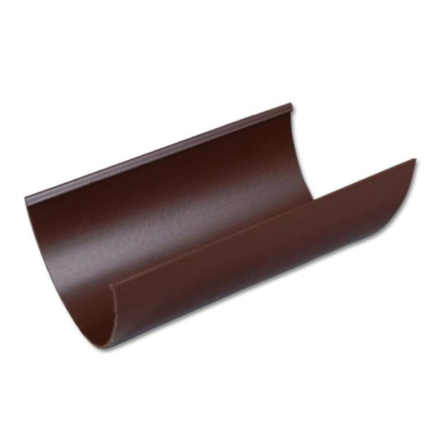 Brown Floplast Deepflow Guttering