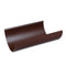 Brown Half Round Guttering