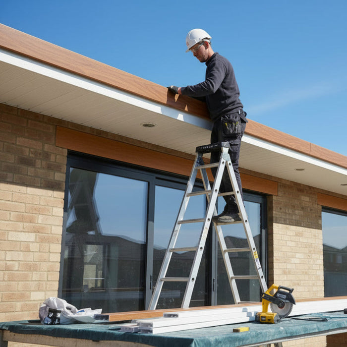 Golden Oak UPVC Fascia & Soffit Board