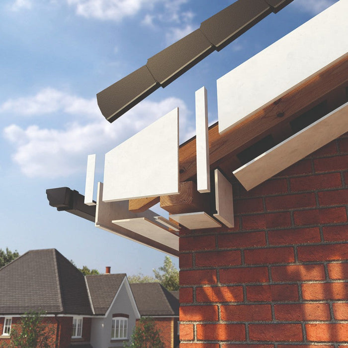 White UPVC Fascia & Soffit Board