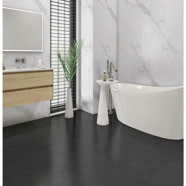 Carrara Marble Matt Neptune 1mt PVC Wall Panel