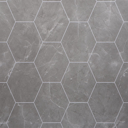 Lunar Stone Hexagon Tile Neptune 1mt PVC Wall Panel