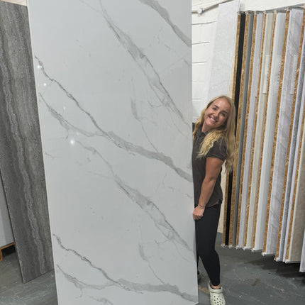 RothPanel Calacatta Marble Gloss 2.4mt x 1mt