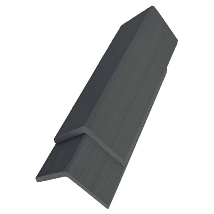 Roth-Slat Composite SlatWall Angle - Anthracite