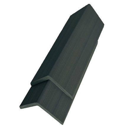 Roth-Slat Composite SlatWall Angle - Charcoal