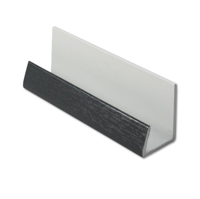 5m Anthracite Grey UPVC Shiplap Cladding U Trim (Grained)