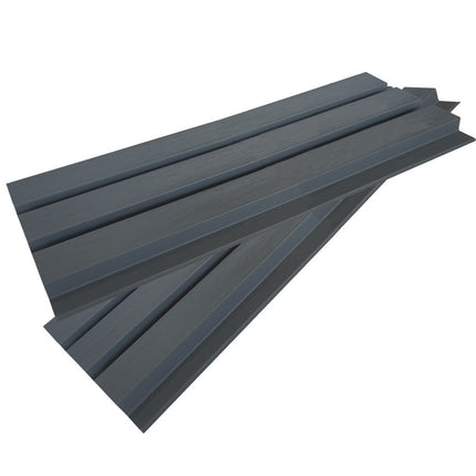 Roth-Slat Composite SlatWall Cladding - Anthracite