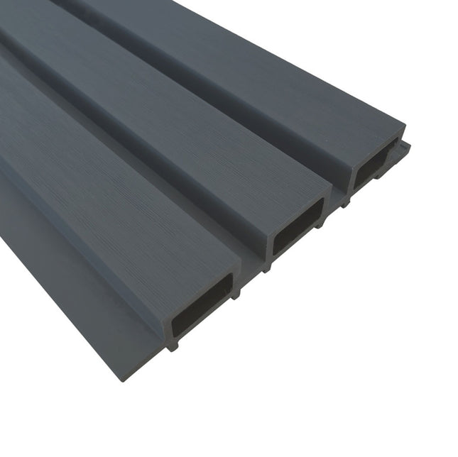 Roth-Slat Composite SlatWall Cladding - Anthracite