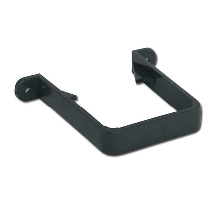 Anthracite Grey PVC bracket on a white background