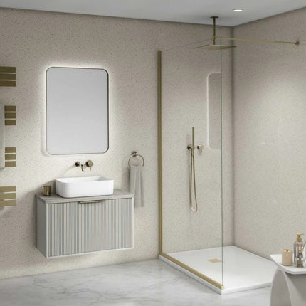 Beige Sparkle 250mm Elite Pack of 4