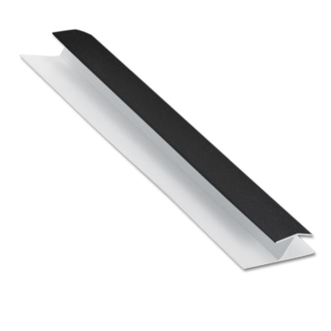 5m Black Ash UPVC Shiplap Cladding H Joint
