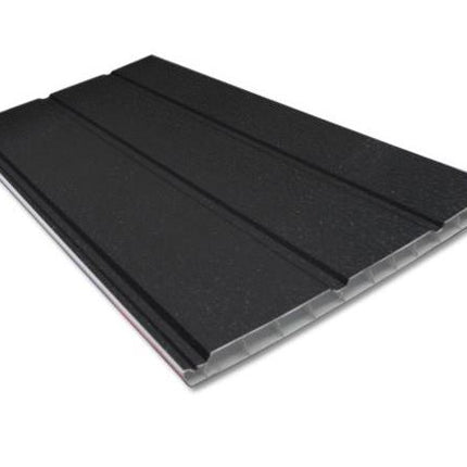 Black Ash 300mm Hollow Soffit - 5mt Length