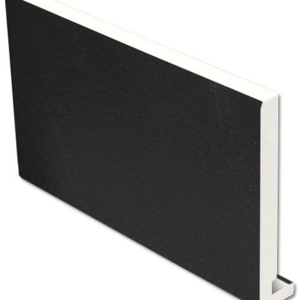 Black Ash 16mm Full Replacement UPVC Fascia Board - 5mt