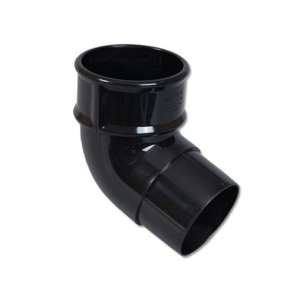 Floplast Round 112.5 Degree Pipe Bend - Black