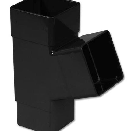 Black FloPlast Square 112° Branch