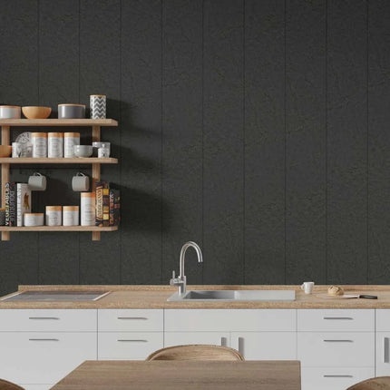 Decorwall Elegance Mineral Black Granite Wall Panel 300mm