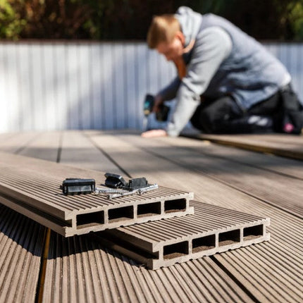 Roth-Deck Composite Decking Coffee Brown
