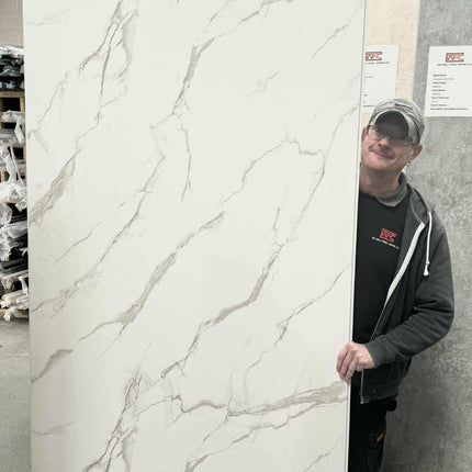 RothPanel Carrara Marble Matt 2.4mt x 1mt