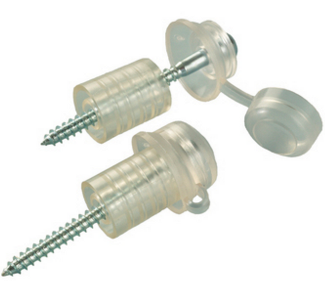 Corrugated Roofing Sheet Fixings with Spacers – Pack of 10