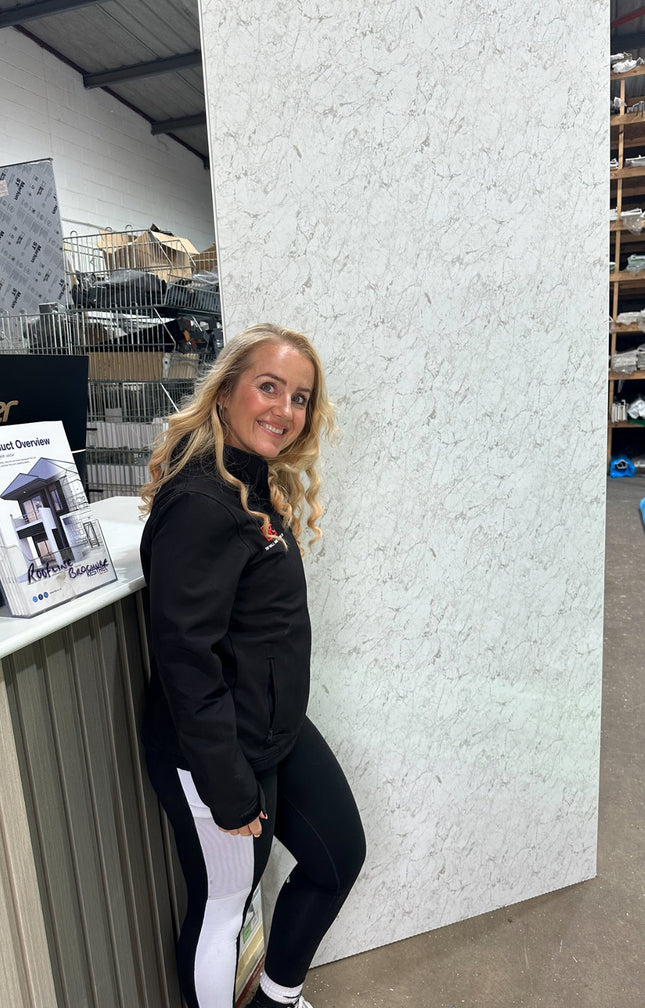 RothPanel White Marble 2.4mt x 1mt