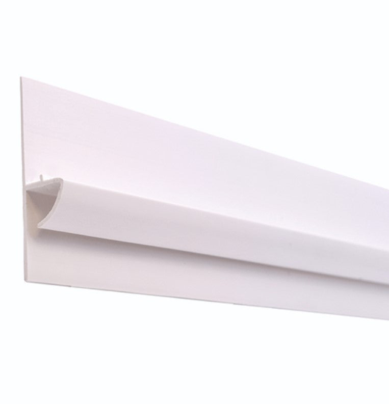 Multipanel Type 103 Floor to Wall Profile - 2450mm White PVC – The Wall ...
