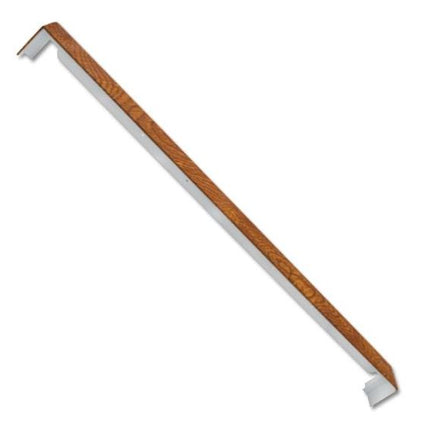 Golden Oak 500mm Double Ended Straight Fascia Joint