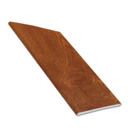 9mm Golden Oak Plain UPVC Soffit Board - 5mt