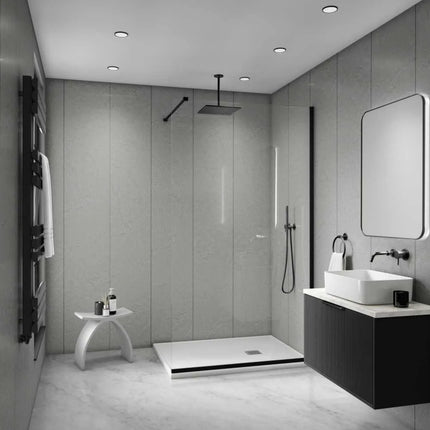 Decorwall Elegance Mineral Grey Granite Wall Panel 300mm