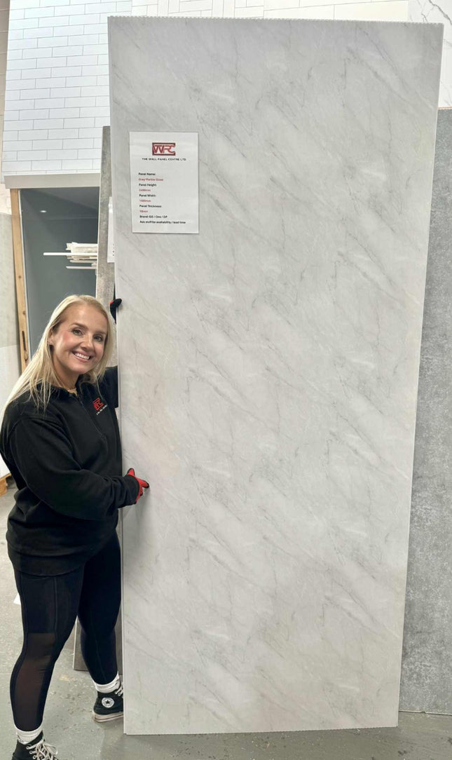 RothPanel Grey Marble 2.4mt x 1mt