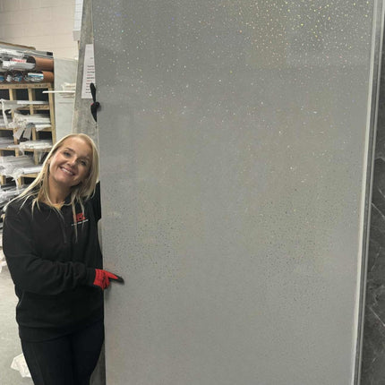 RothPanel Grey Sparkle 2.4mt x 1mt
