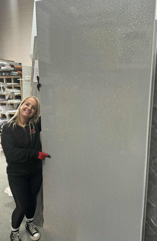 RothPanel Grey Sparkle 2.4mt x 1mt