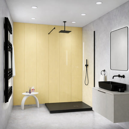 Decorwall Elegance Abstract Lemon Zest Wall Panel 300mm