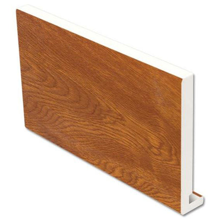 Golden Oak 16mm Full Replacement UPVC Fascia Board