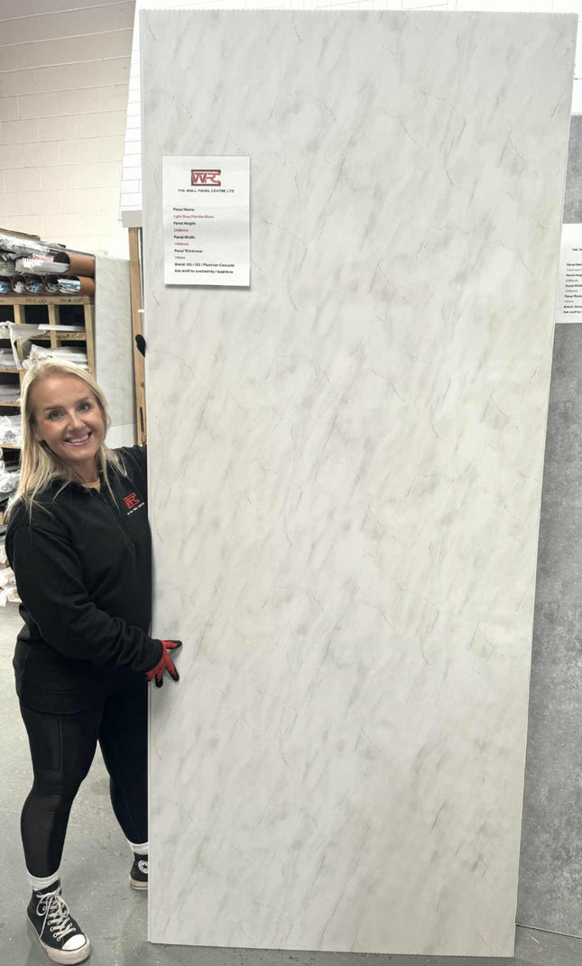 RothPanel Light Grey Marble 2.4mt x 1mt