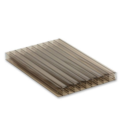 25mm Bronze Multiwall Polycarbonate Roof Sheet