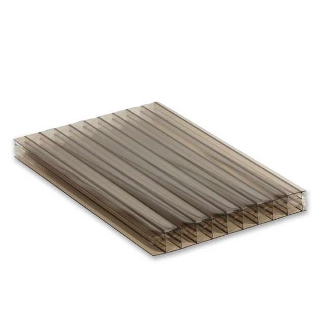 25mm Bronze Multiwall Polycarbonate Roof Sheet