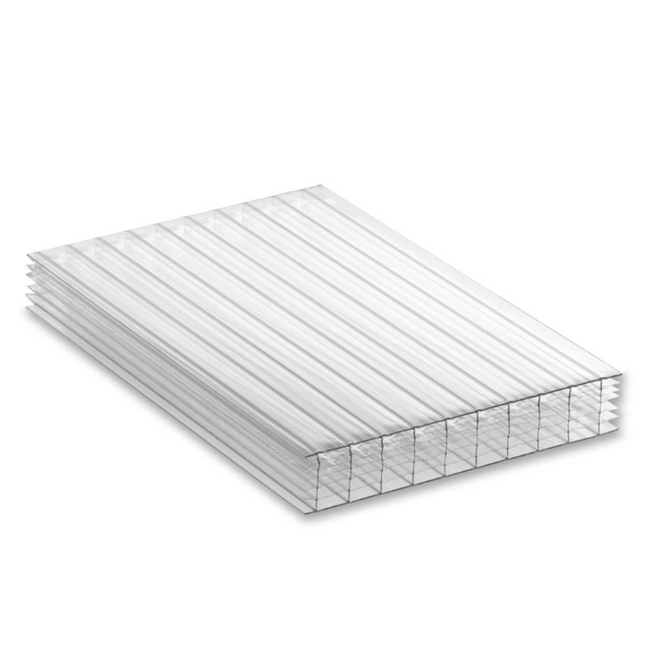 35mm Clear Multiwall Polycarbonate Sheet