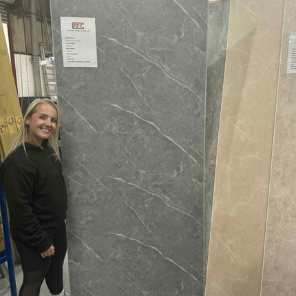 RothPanel Pietra Marble Grey Matt 2.4mt x 1mt