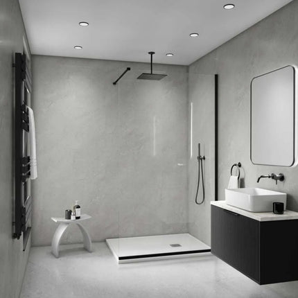 Decorwall Elegance Mineral Quartz Grey Wall Panel 300mm
