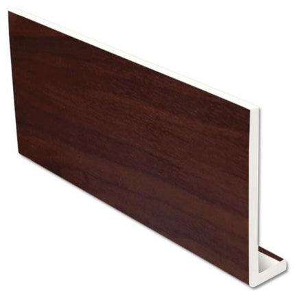 Rosewood UPVC Fascia Capping Board - 5mt Lengths