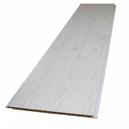 White silver birch effect ceiling panel
