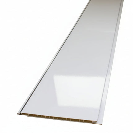 White ceiling panel white a subtle chrome strip from the wall panel centre ltd