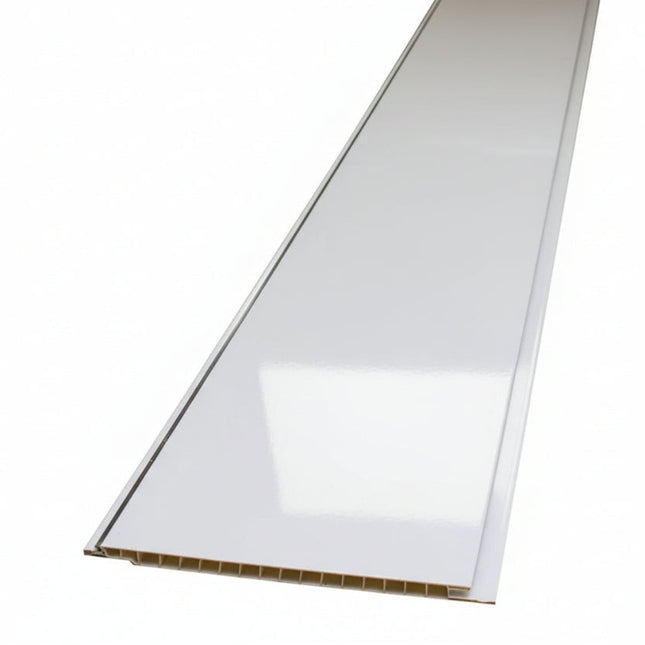 White ceiling panel white a subtle chrome strip from the wall panel centre ltd