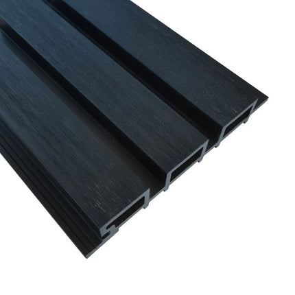 Roth-Slat Composite SlatWall Cladding - Charcoal