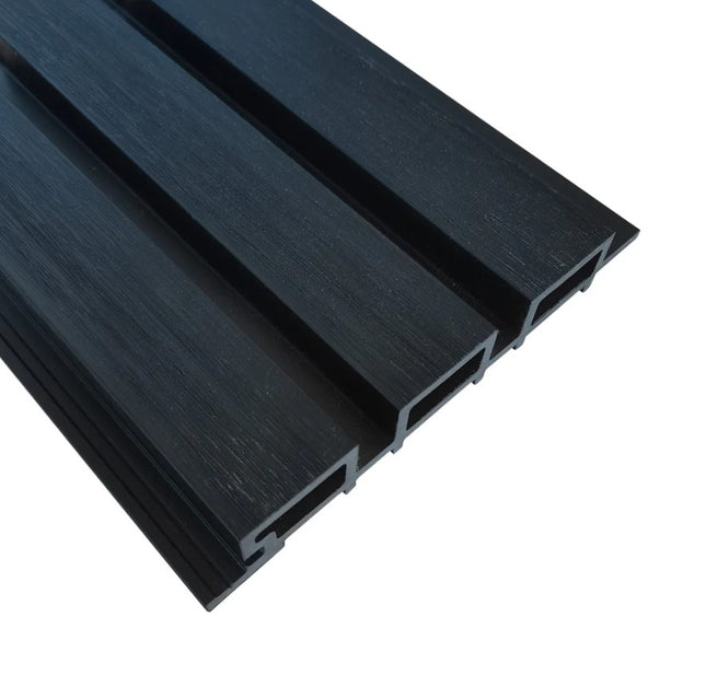 Roth-Slat Composite SlatWall Cladding - Charcoal