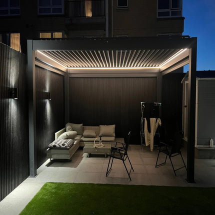 Roth-Slat Composite SlatWall Cladding - Charcoal